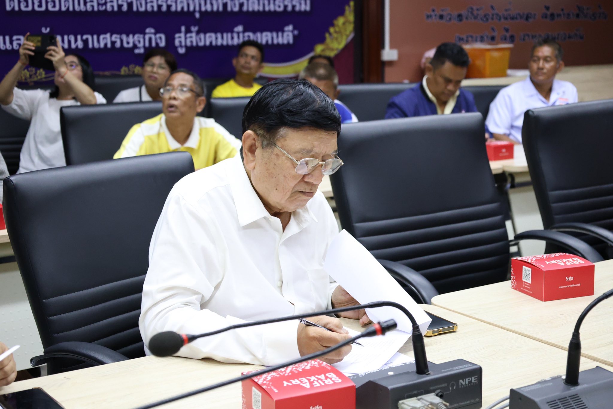 อำเภอเมืองสุราษฎร์ธานี เข้าร่วมประชุมคณะทำงานจัดขบวนแห่เทพเจ้า เทศกาลถือศีล กินเจ สุราษฎร์ธานี ประจำปี 2568