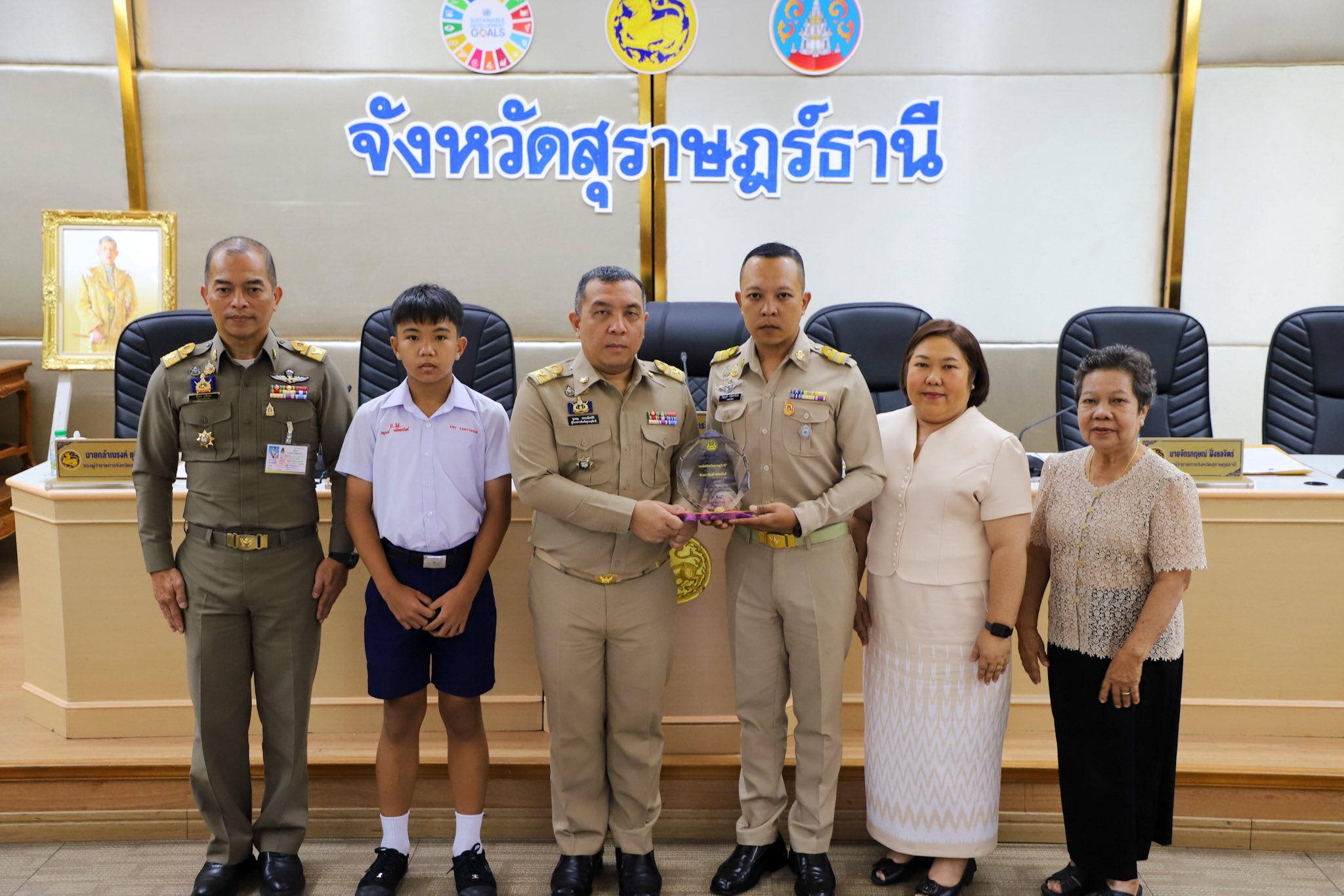 นายอำเภอเมืองสุราษฎร์ธานี เข้าร่วมประชุมนายอำเภอ หัวหน้าส่วนราชการ และหน่วยงานรัฐวิสาหกิจในสังกัดกระทรวงมหาดไทย ประจำเดือนมกราคม 2569