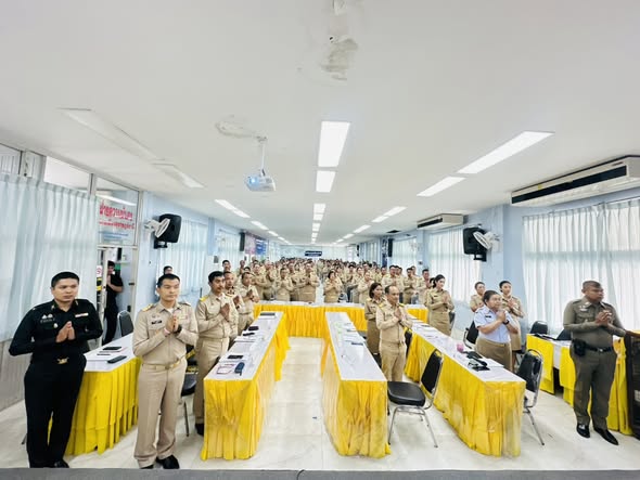 🖤🕊อำเภอเมืองสุราษฎร์ธานี จัดการประชุมกำนัน ผู้ใหญ่บ้าน ฯลฯ ประจำเดือนกุมภาพันธ์ 2569 ครั้งที่ 2/2569